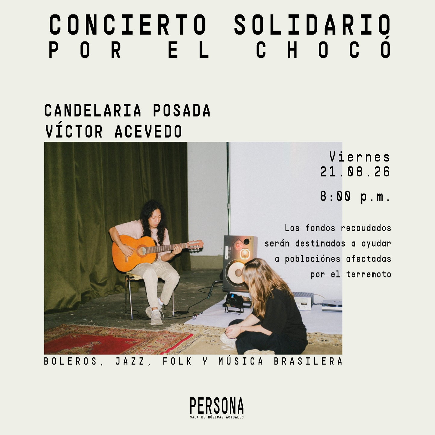 Concierto solidario por el Chocó