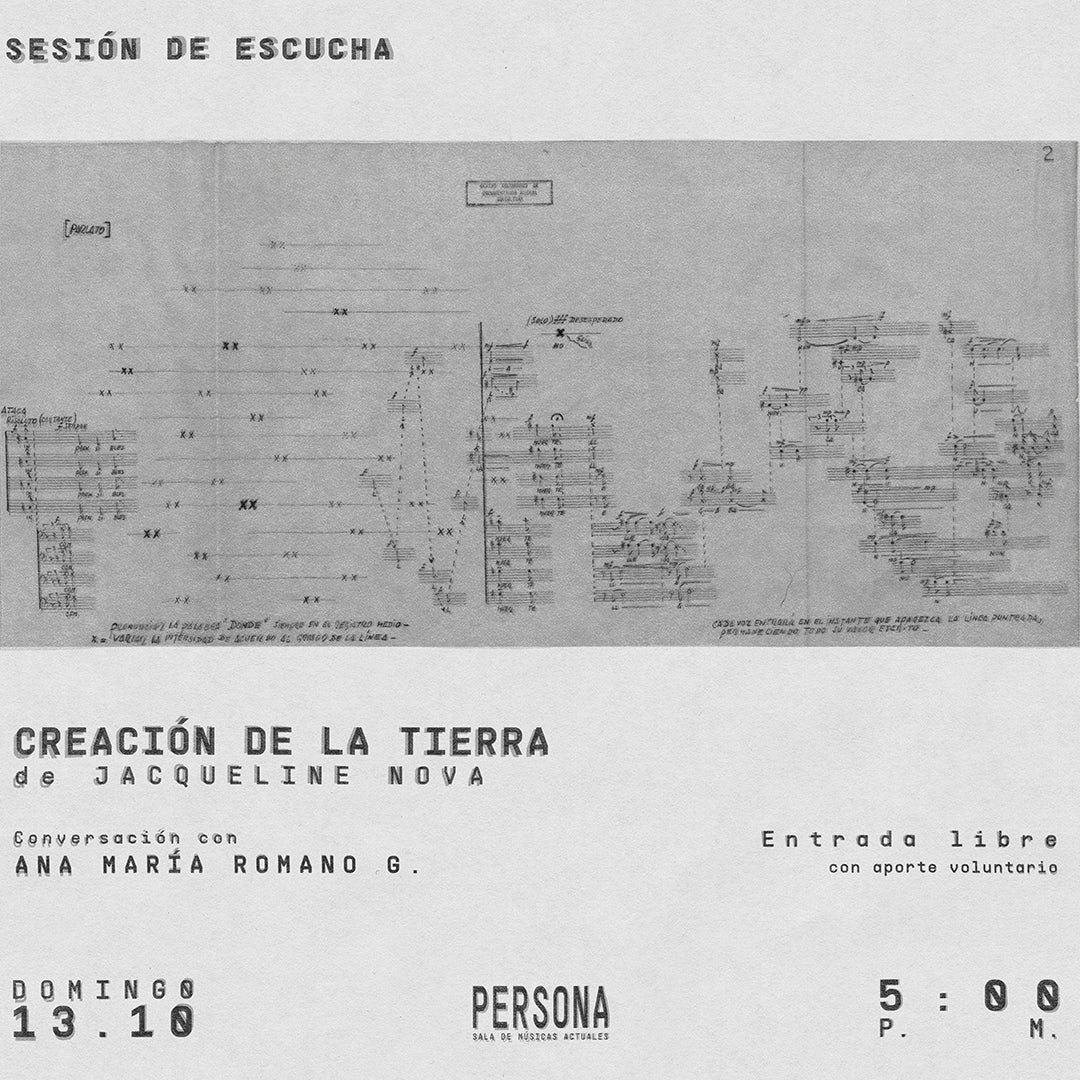 Sesión de escucha: Cantos de la creación de la Tierra de Jacqueline Nova