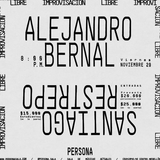 Alejandro Bernal y Santiago Restrepo