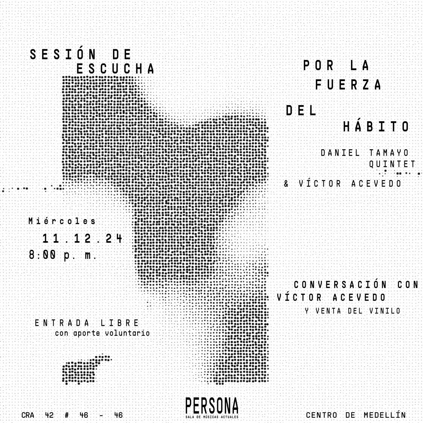Sesión de escucha: ‘Por la fuerza del hábito’ de Daniel Tamayo Quintet & Víctor Acevedo