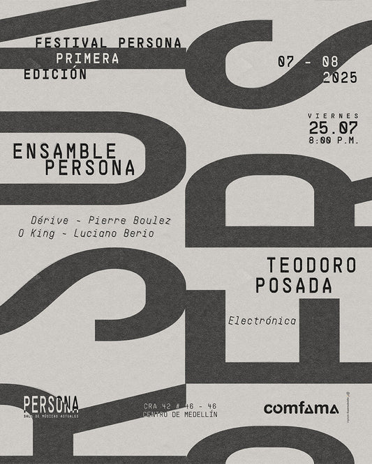 Ensamble Persona, Teodoro Posada