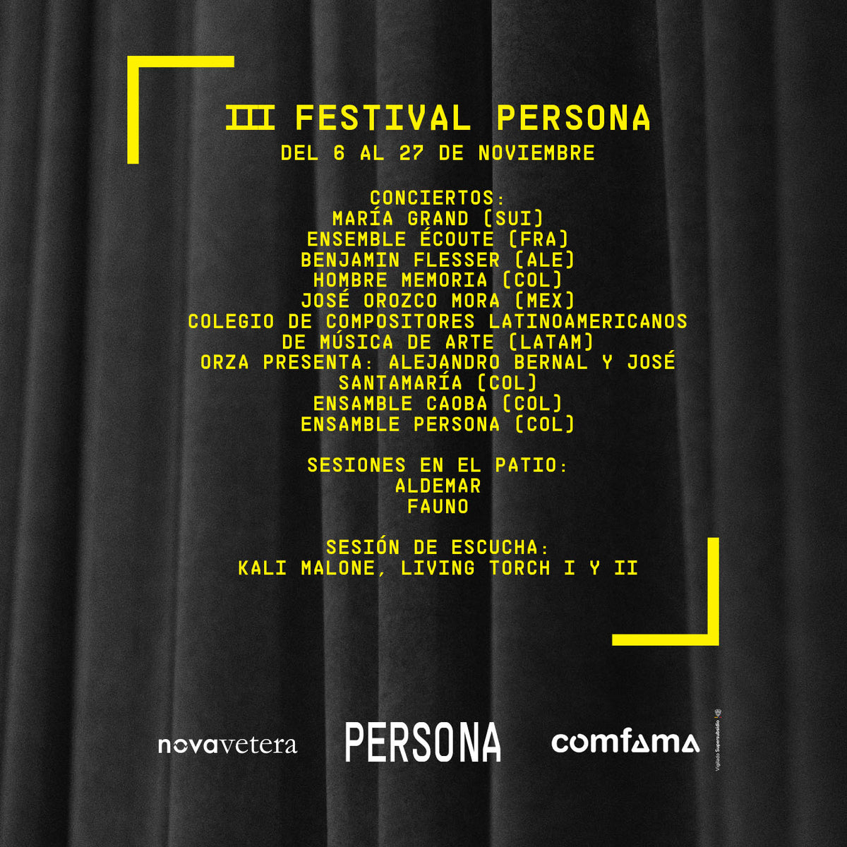 PASE GENERAL • FESTIVAL PERSONA III