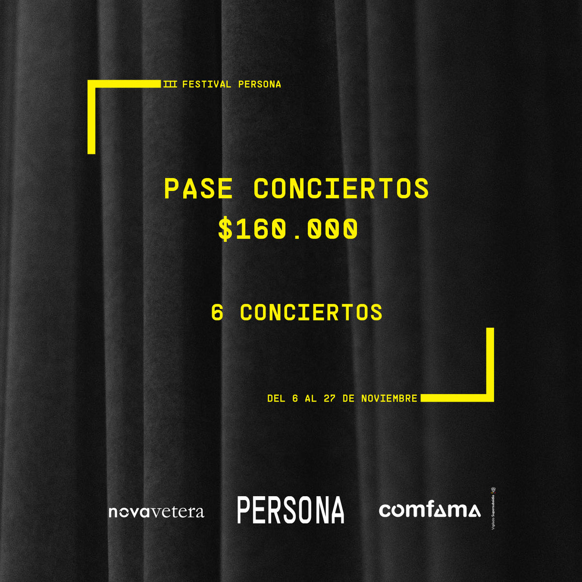 PASE GENERAL • FESTIVAL PERSONA III