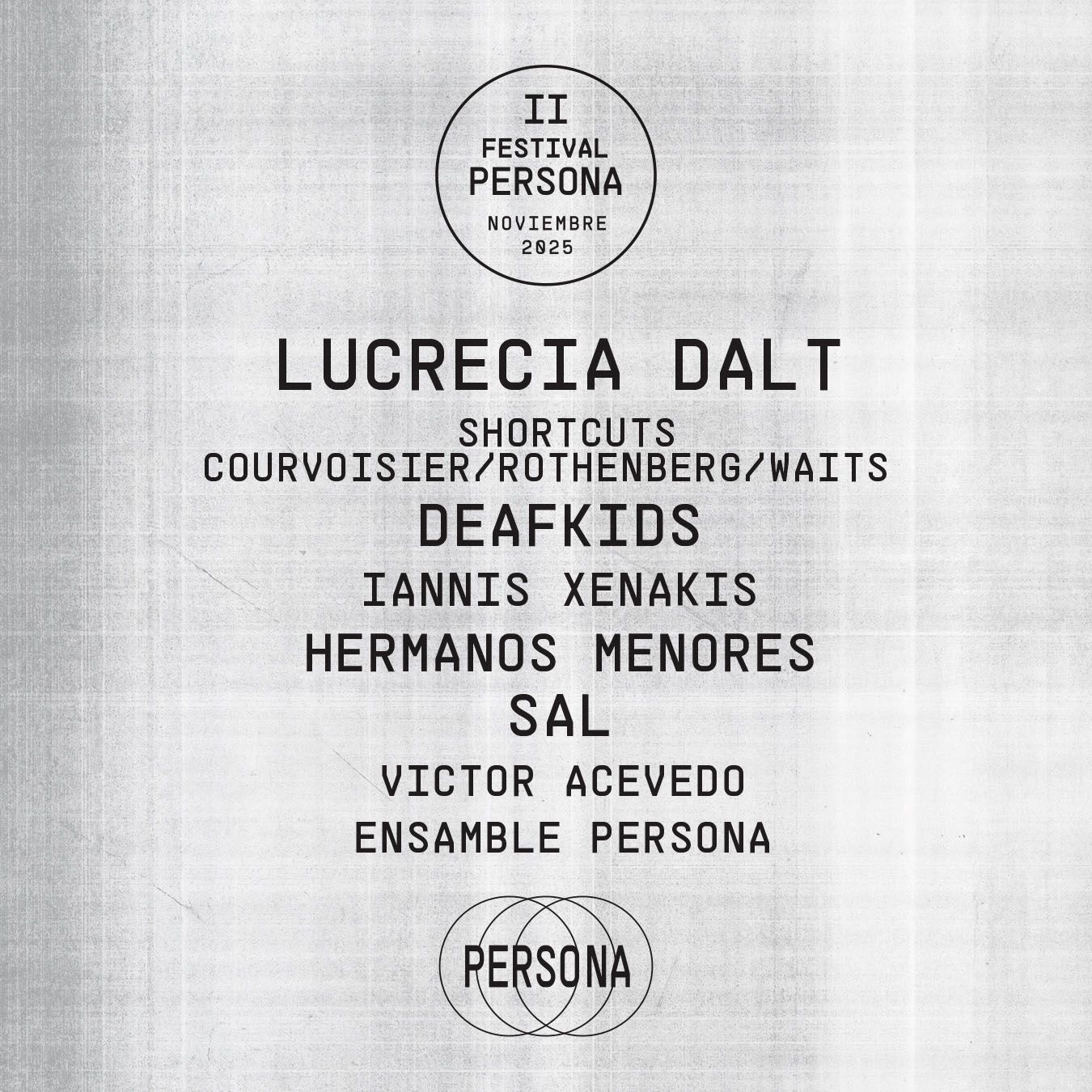 PASE GENERAL • FESTIVAL PERSONA II