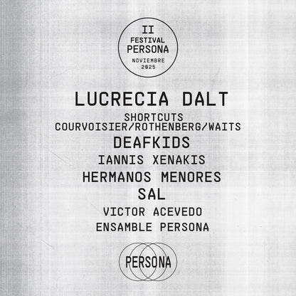 PASE GENERAL • FESTIVAL PERSONA II