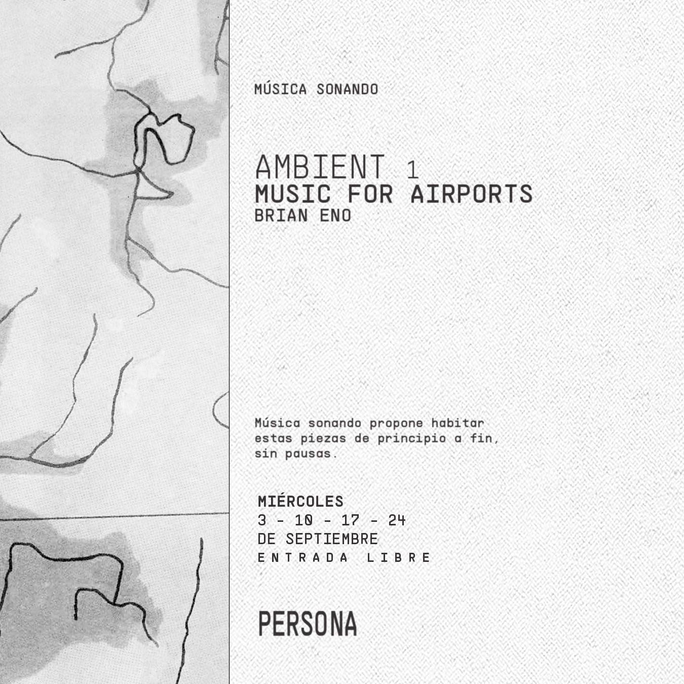 Música sonando / Ambient 1: Music for Airports de Brian Eno