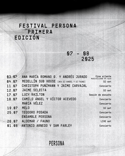 Pase Festival Persona (3 conciertos)